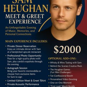 Sam Heughan Meet & Greet Experience: The Ultimate Fan Night!