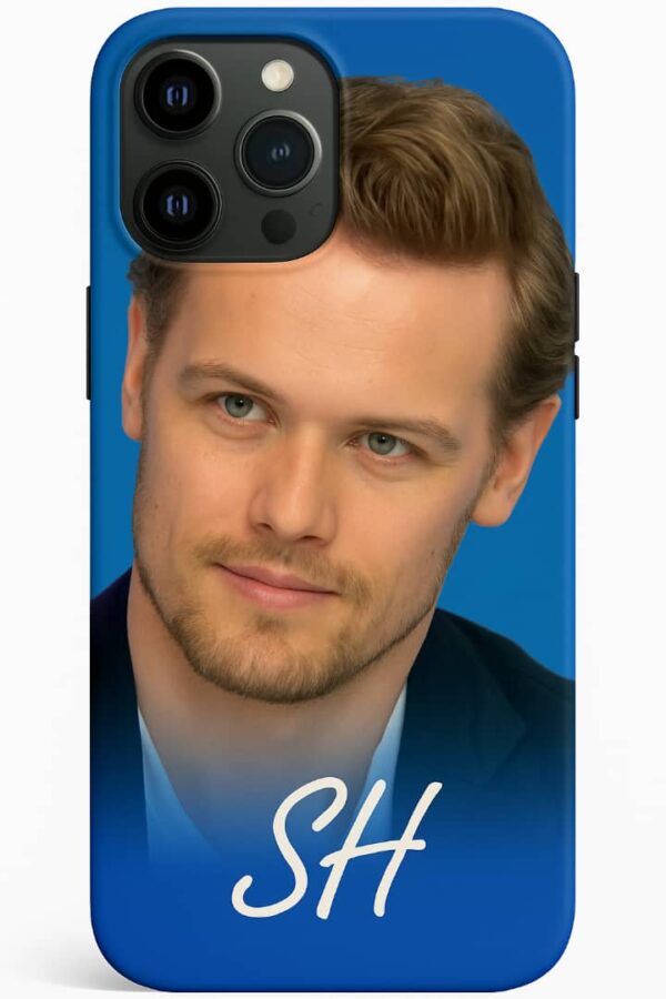 Sam Heughan Phone Case (Blue)