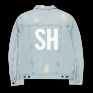 SH Signature Distressed Denim Jacket – Urban Edge Edition