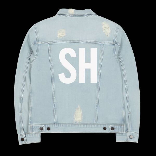 SH Signature Distressed Denim Jacket – Urban Edge Edition