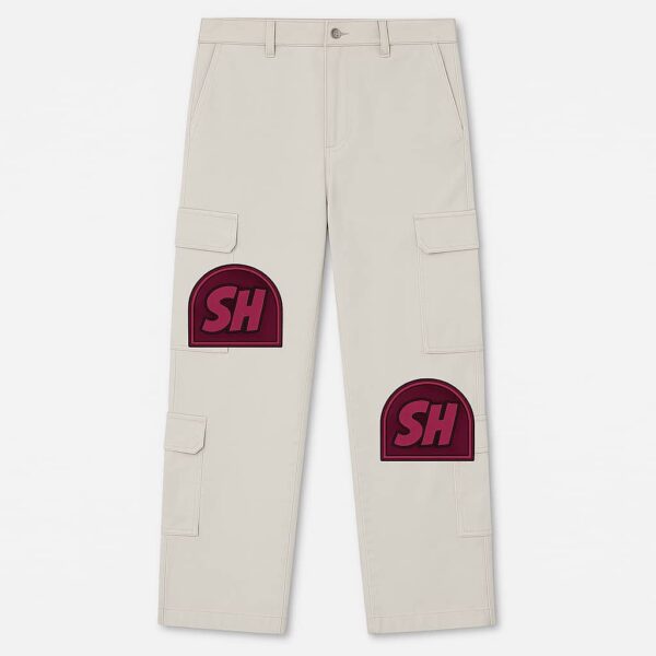 SH Logo Cargo Pants – Sand